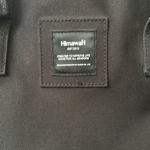 Himawari black backpack with connector port - good condition - laptop bag - Picture 2 of 10